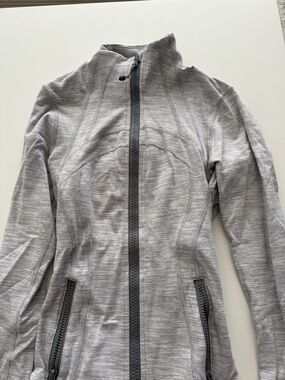 lululemon define jacket Heathered Light Gray Full-Zip